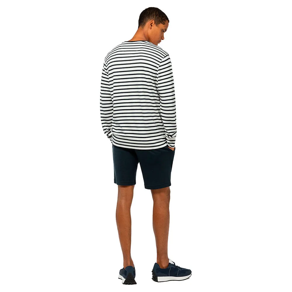 super.natural Solution Stripe Bio Tröja, Fresh white / navy stripe super.natural Solution Stripe Bio Tröja, Fresh white / navy stripe
