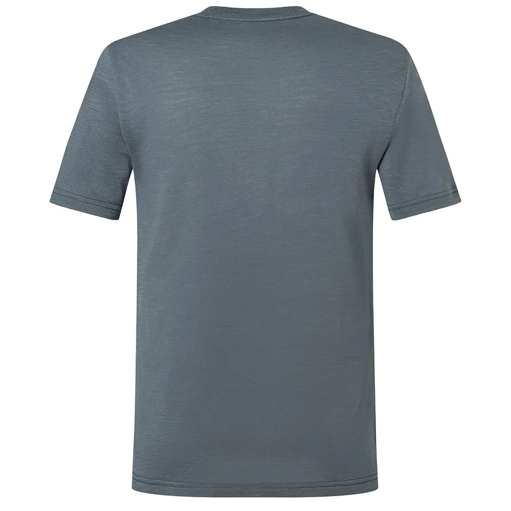 super.natural The Wave T-shirt Med Korta ärmar, Turbulence blue / various super.natural The Wave T-shirt Med Korta ärmar, Turbulence blue / various