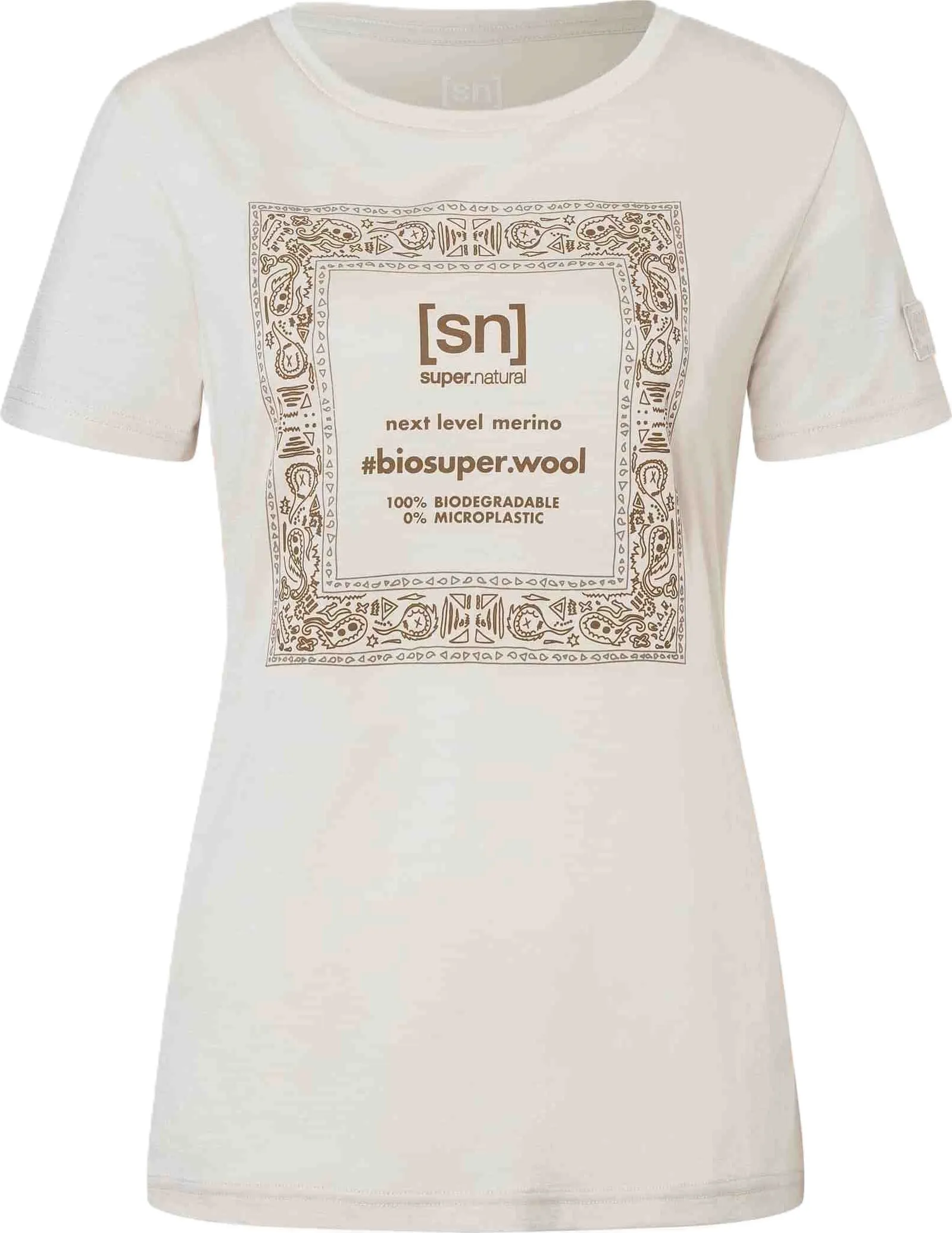super.natural Women's Bandana Bio J Tee super.natural Women's Bandana Bio J Tee