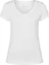 super.natural Women's Base V-Neck Tee, Fresh White