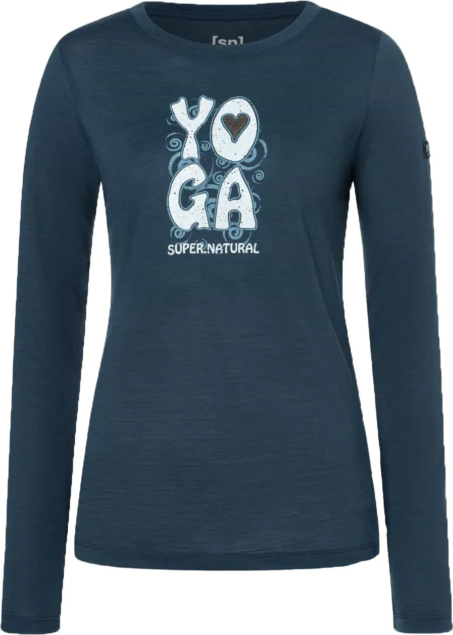 super.natural Women's Heart Of Yoga Longsleeve