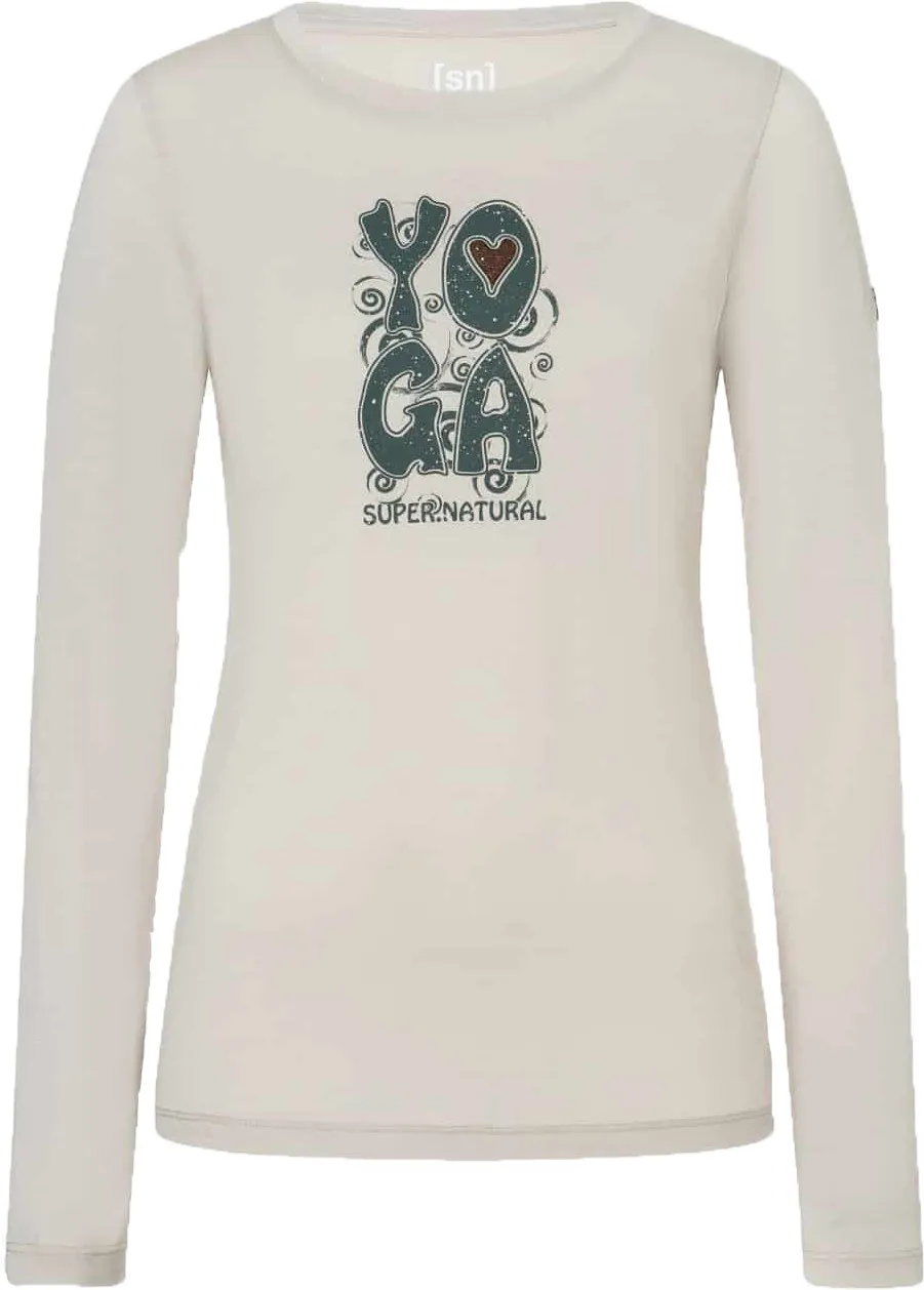 super.natural Women's Heart Of Yoga Longsleeve