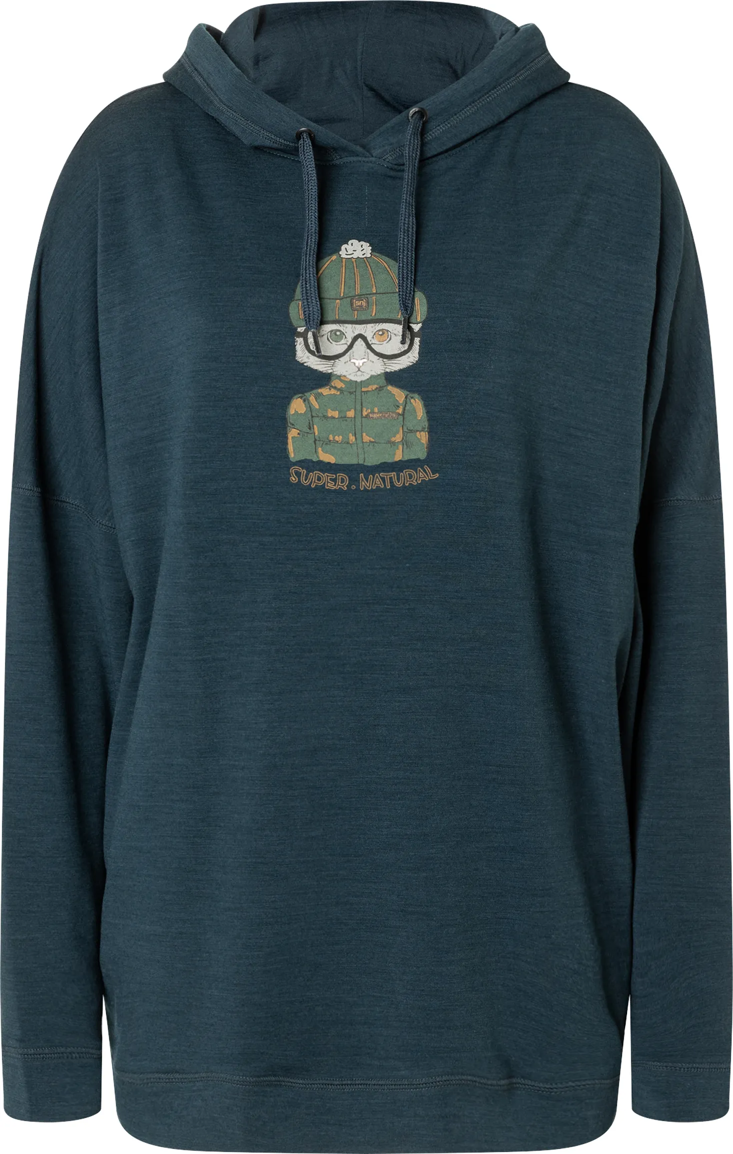 super.natural Women's Snow Cat Hoodie