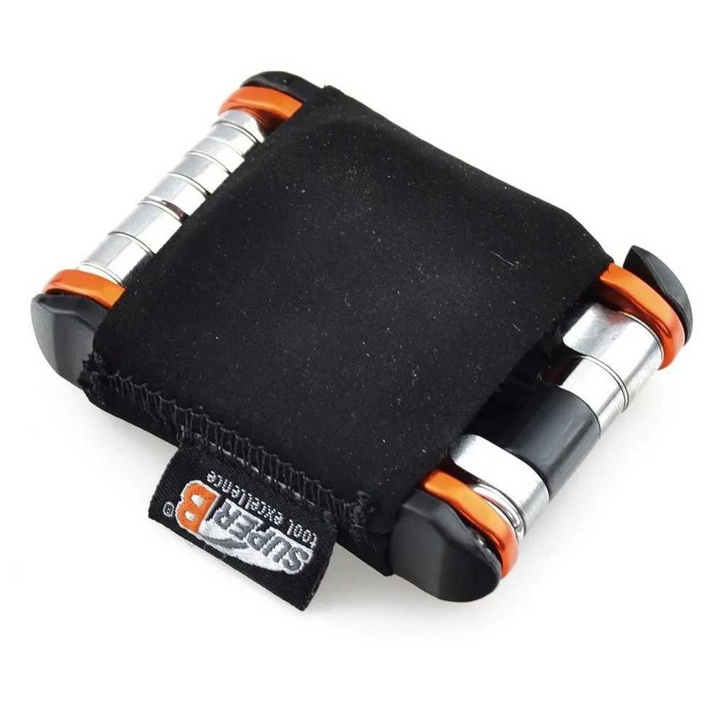 SuperB 18 In 1 Multiverktyg, Orange / silver, One Size SuperB 18 In 1 Multiverktyg, Orange / silver, One Size