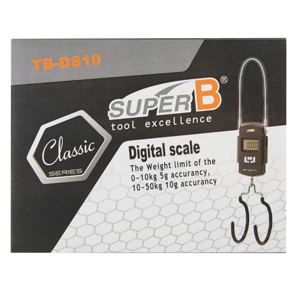 SuperB Digital Våg Tb-ds 10, Black, One Size SuperB Digital Våg Tb-ds 10, Black, One Size