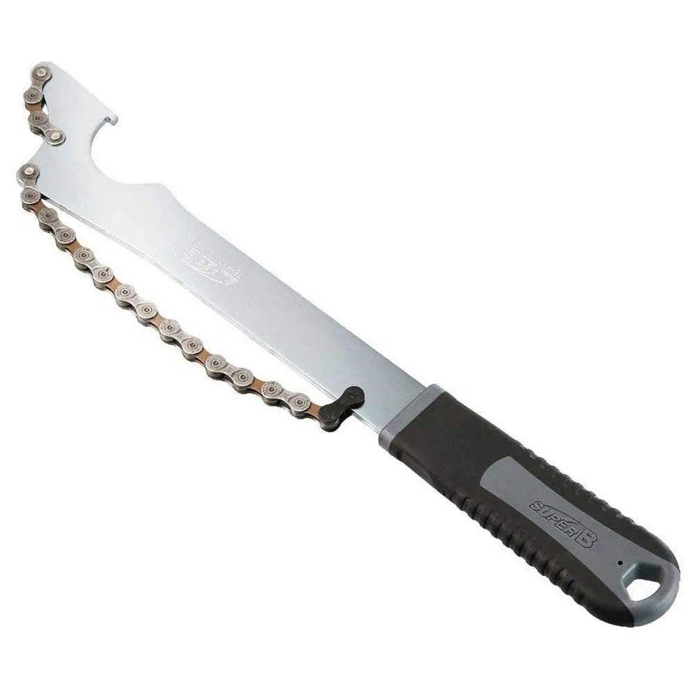 SuperB Enkelklinga För 10-delat Vevparti, Black / silver, One Size