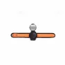 SuperB Enkelt Cykelarmband Med Backspegel Och Blinkers, Orange, One Size