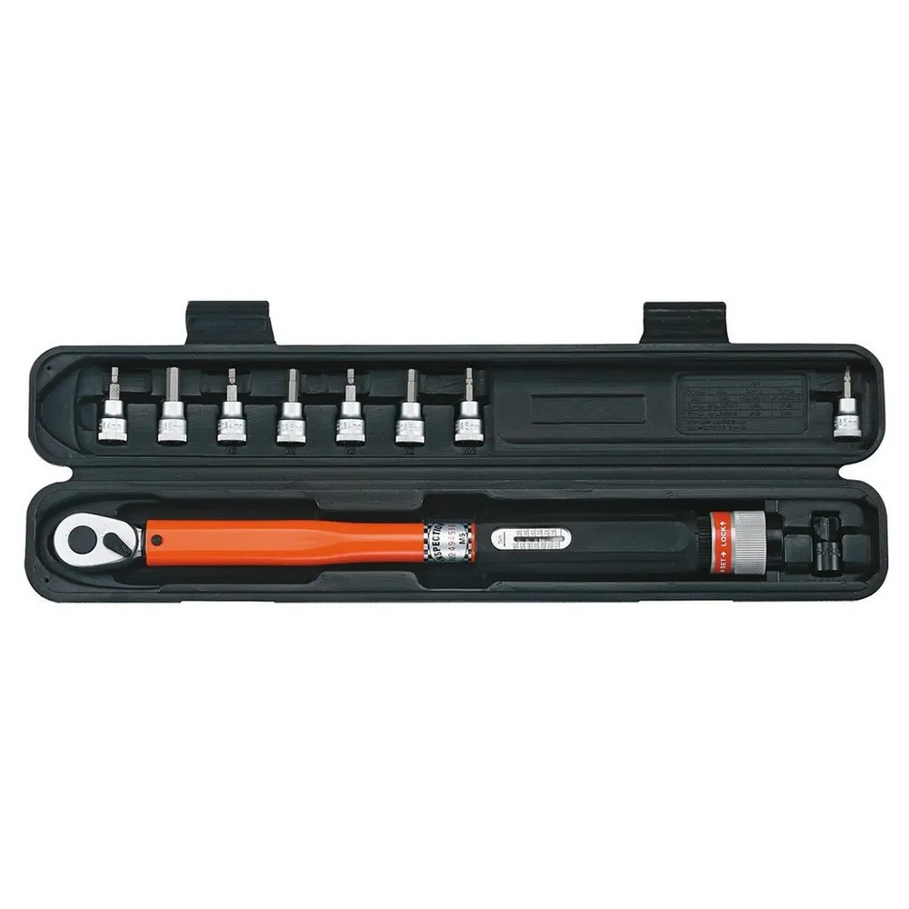 SuperB Momentnyckel 3/8´´ 12-60nm, Orange / black, One Size