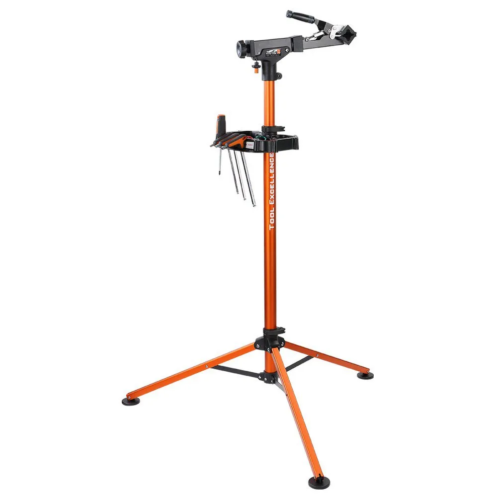 SuperB Professional Cykelreparationsställ, Orange / black, One Size