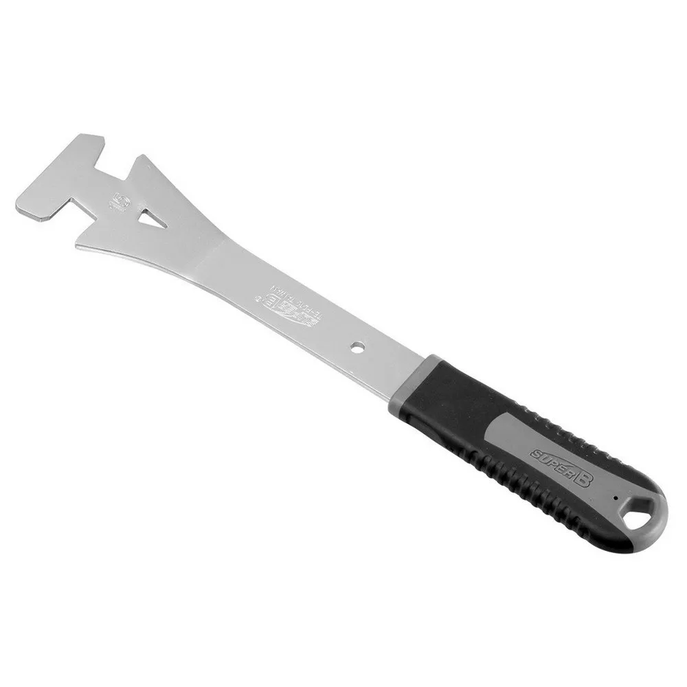SuperB Professional Pedalnyckel, Silver, 15mm SuperB Professional Pedalnyckel, Silver, 15mm
