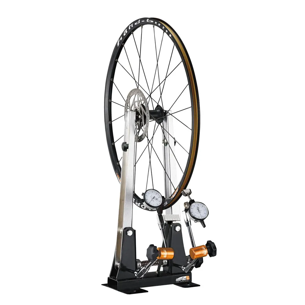 SuperB Professional Rim Center Hjulriktningsställ, Black / silver, 16-29"