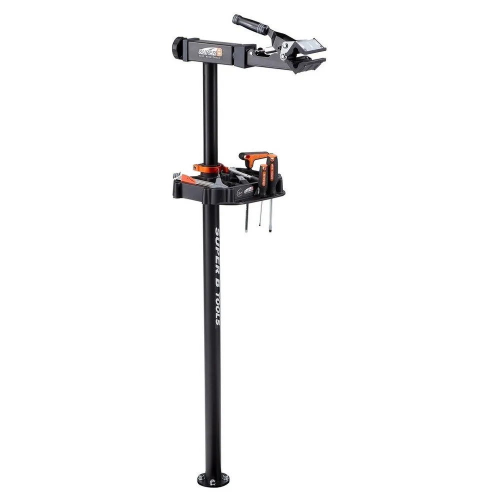 SuperB Professionellt Fast Arbetsstativ För Golv/bas, Black, One Size SuperB Professionellt Fast Arbetsstativ För Golv/bas, Black, One Size