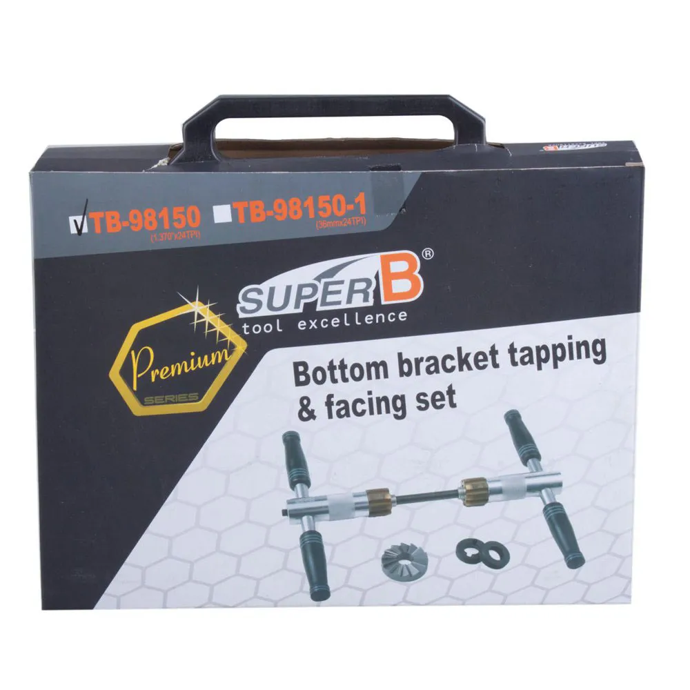 SuperB Tb-98150 Bottenbracket Skärverktyg, Silver, One Size SuperB Tb-98150 Bottenbracket Skärverktyg, Silver, One Size