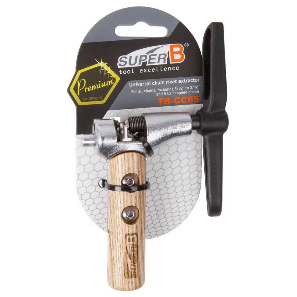 SuperB Tb-cc 65 Universal Kedjeutdragare, Brown / silver / black, One Size SuperB Tb-cc 65 Universal Kedjeutdragare, Brown / silver / black, One Size
