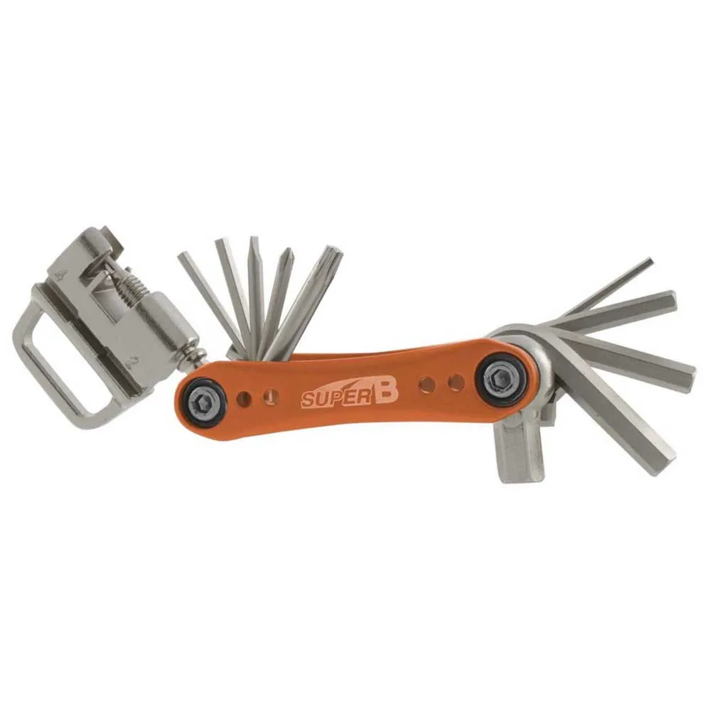 SuperB Tb-fd 40 17 In 1 Folding Multiverktyg, Orange, One Size SuperB Tb-fd 40 17 In 1 Folding Multiverktyg, Orange, One Size