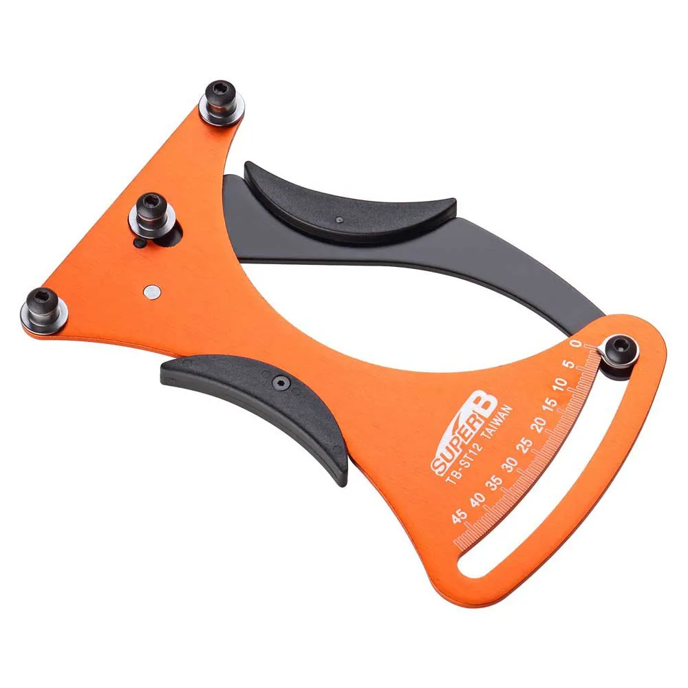 SuperB Tb-st12 Ekertaletensionmätare, Orange, One Size