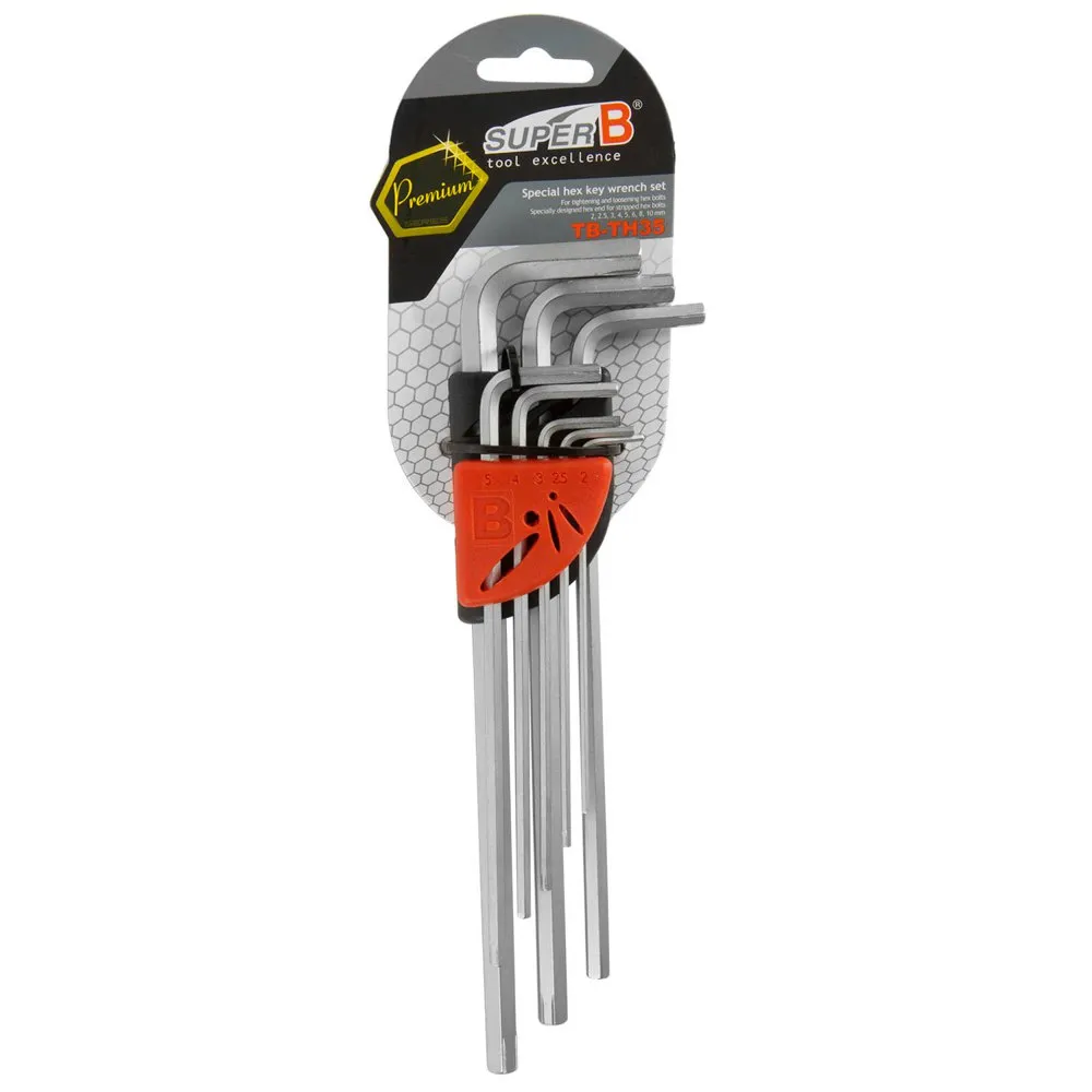 SuperB Verktyg Tb-th35 Special Hex Key Wrench, Silver, One Size