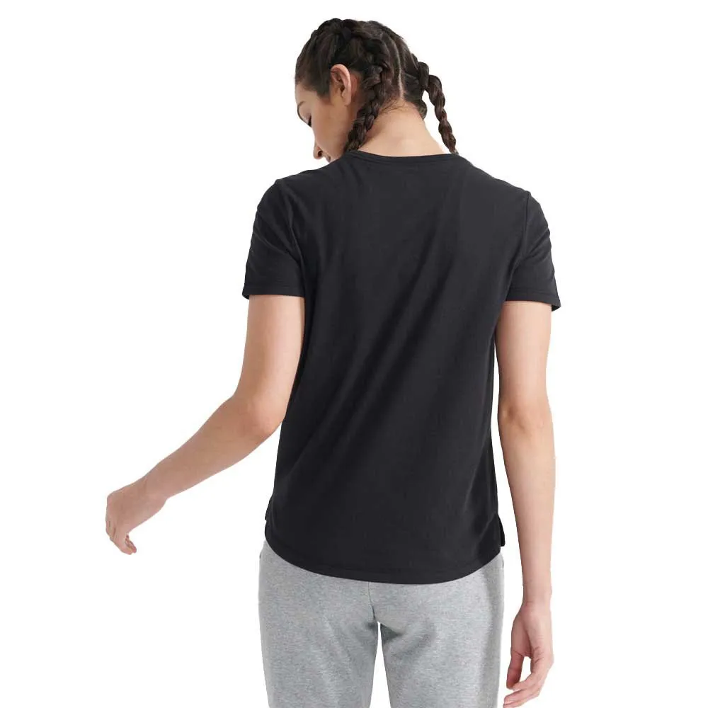 Superdry Core Sport T-shirt Med Korta ärmar female, Black