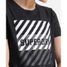 Superdry Core Sport T-shirt Med Korta ärmar female, Black