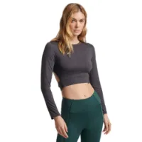 Superdry Flex Wrap T-shirt Med Lång ärm female