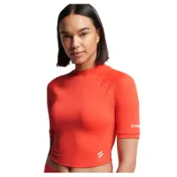 Superdry Run 3/4 Tight Crop T-shirt Med Korta ärmar female Superdry Run 3/4 Tight Crop T-shirt Med Korta ärmar female