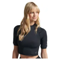 Superdry Run 3/4 Tight Crop T-shirt Med Korta ärmar female Superdry Run 3/4 Tight Crop T-shirt Med Korta ärmar female