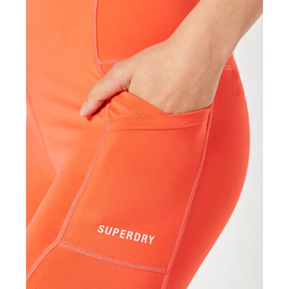 Superdry Run Cropped 3/4 Leggings female