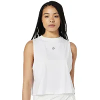Superdry Run Cropped Loose ärmlös T-shirt female Superdry Run Cropped Loose ärmlös T-shirt female