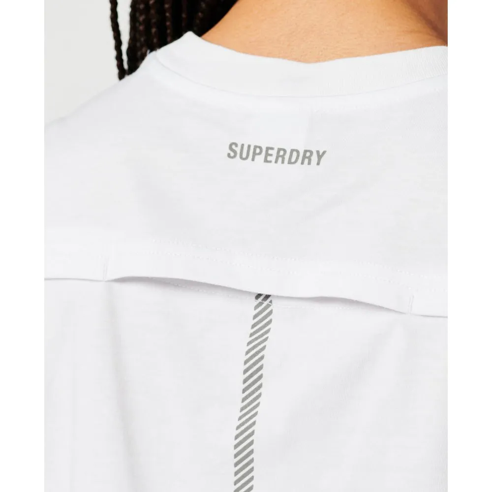 Superdry Run Cropped Loose ärmlös T-shirt female
