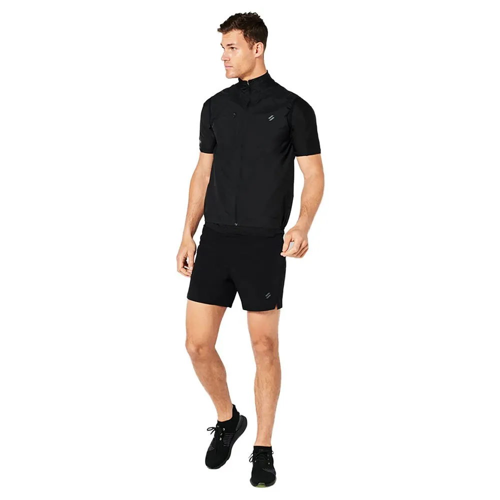 Superdry Run Lw Wind Gilet Väst male