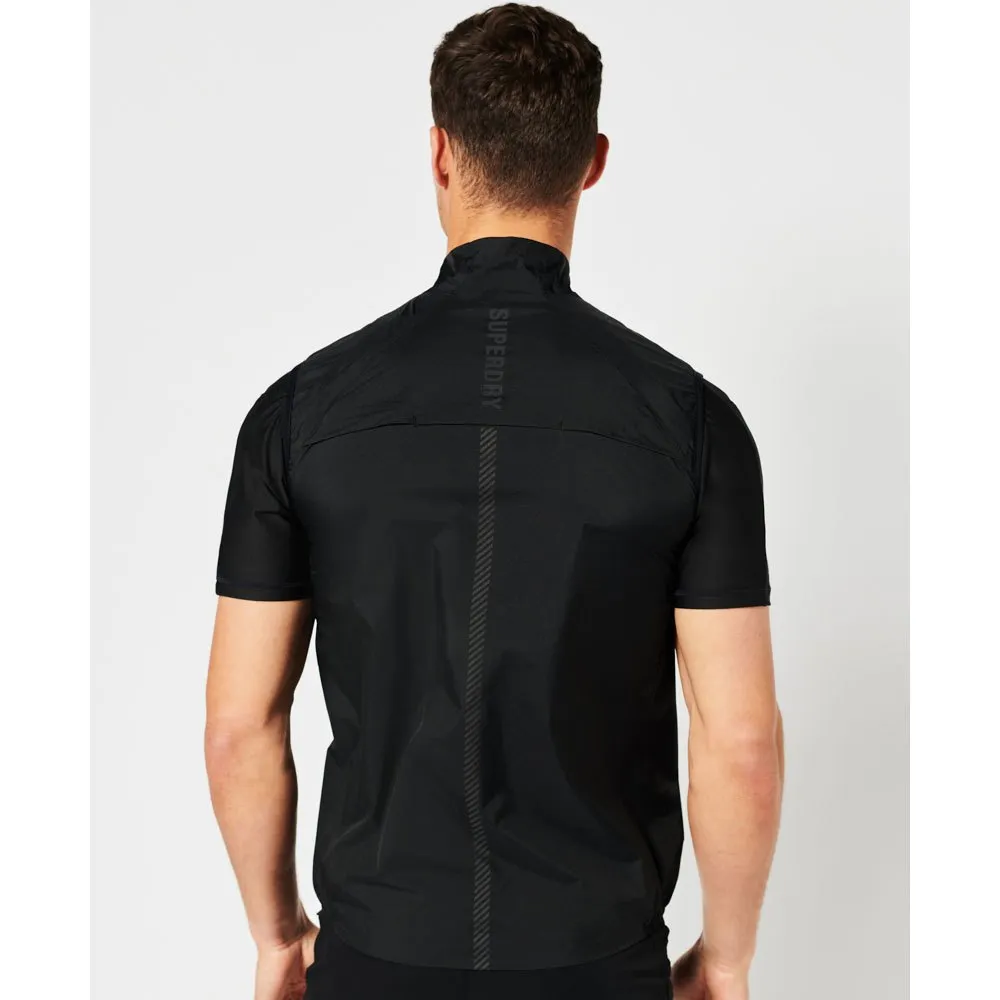 Superdry Run Lw Wind Gilet Väst male