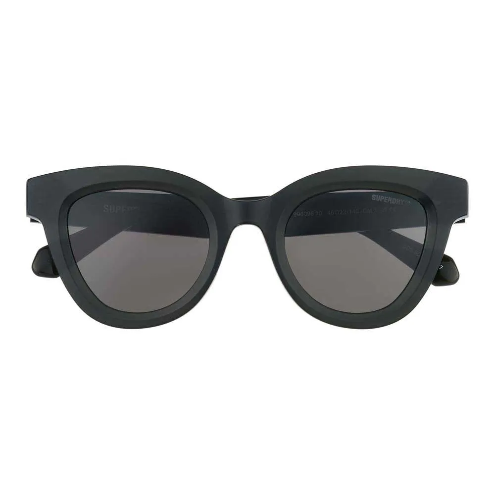 Superdry Sds-5037-127 Solglasögon, Matte black, Solid Smoke/CAT3