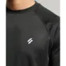 Superdry Train Mock Neck Top T-shirt Med Lång ärm male