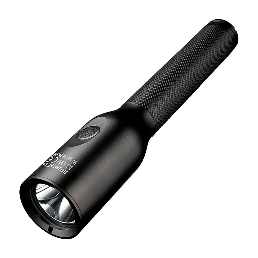 Superfire D6 Ficklampa, Black, One Size
