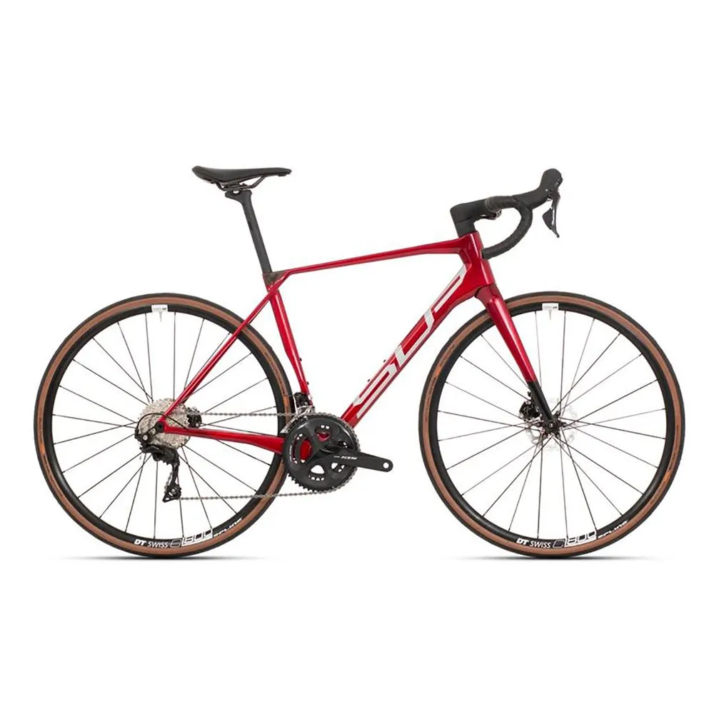 Superior Bikes X-road Team Elite Shimano 105 2022 Racercykel, Gloss dark red / chrome