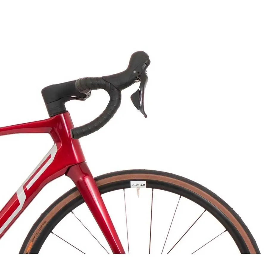Superior Bikes X-road Team Elite Shimano 105 2022 Racercykel, Gloss dark red / chrome