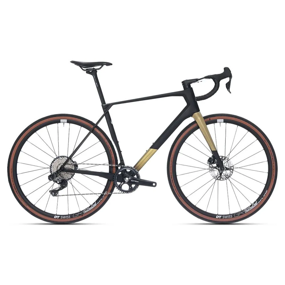 Superior Bikes X-road Team Issue Di2 Grx 2022 Racercykel, Matte black / olive metallic