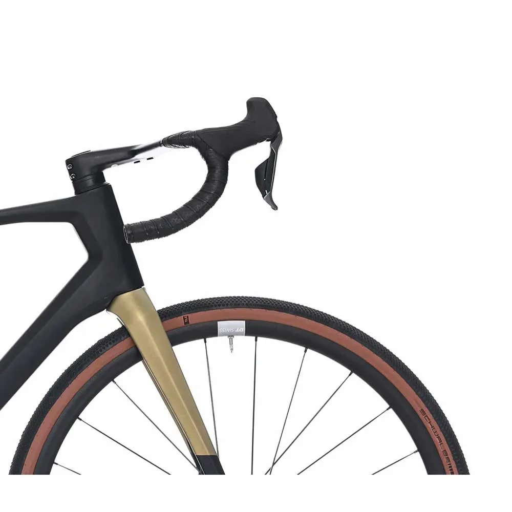 Superior Bikes X-road Team Issue Di2 Grx 2022 Racercykel, Matte black / olive metallic