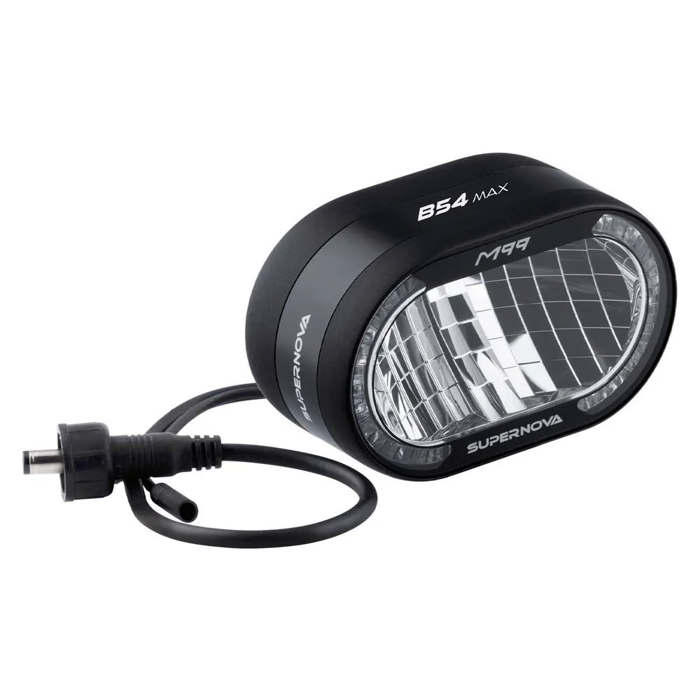 Supernova B54 Pro Framlampa, Black, One Size Supernova B54 Pro Framlampa, Black, One Size
