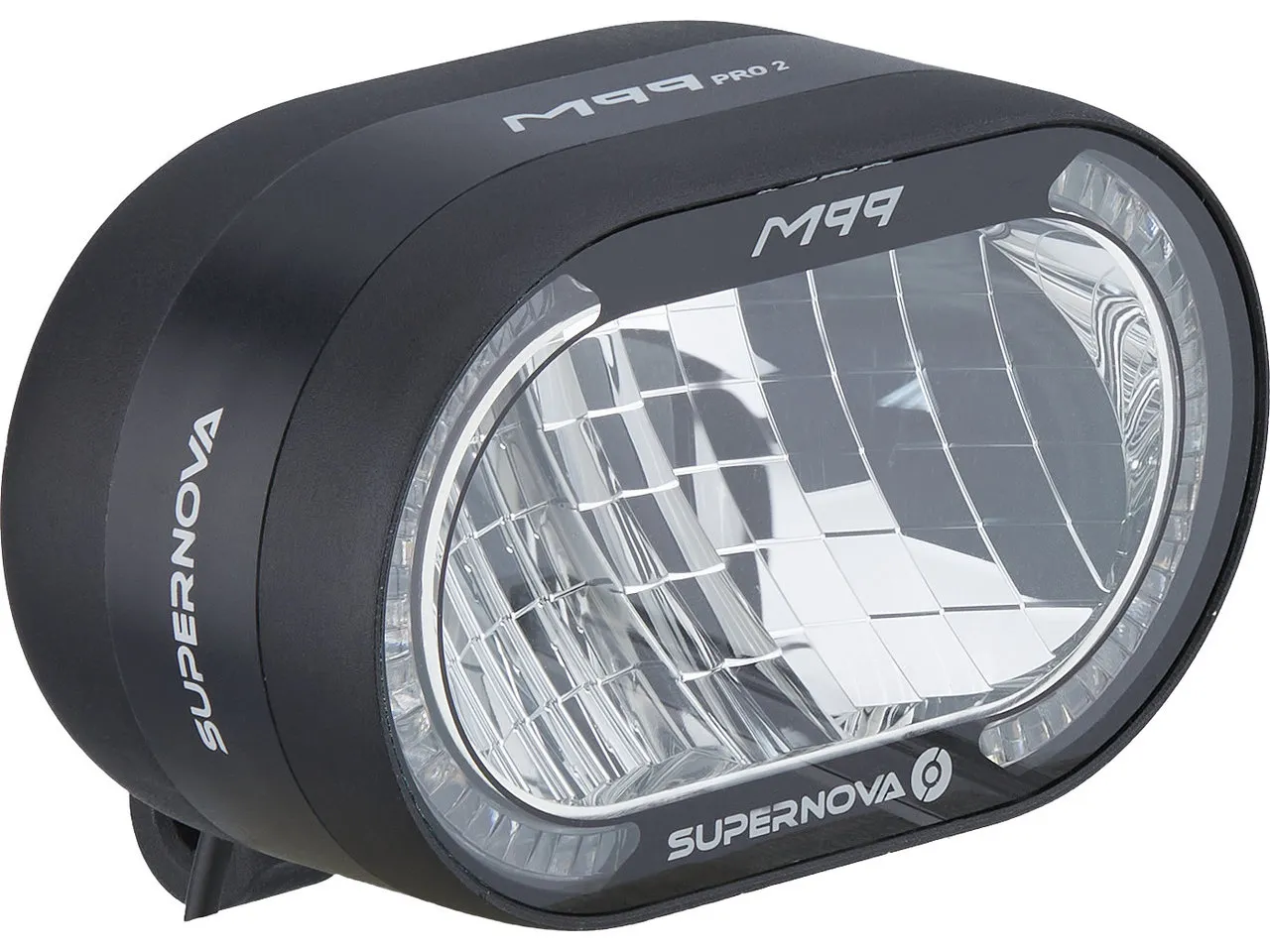 Supernova M99 Pro 2 LED E-Bike 25 Frontlicht mit StVZO-Zulassung, Matt black, 3000 Lumens