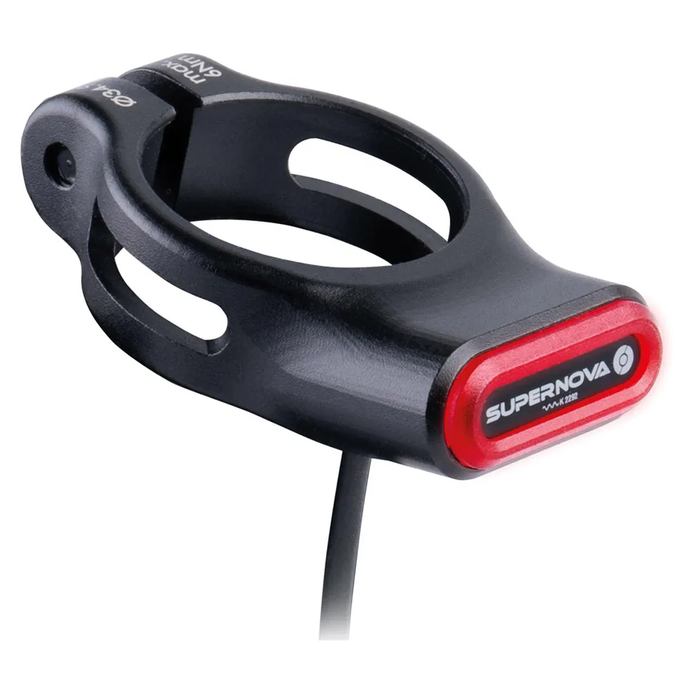 Supernova Tl3 Mini 12v 31.6 Mm Bakljus, Black, One Size