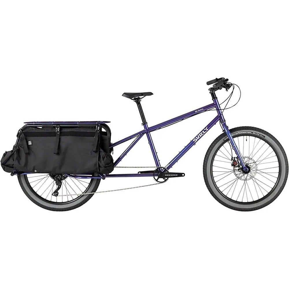 Surly Big Dummy Transportcykel, Lila, S Surly Big Dummy Transportcykel, Lila, S