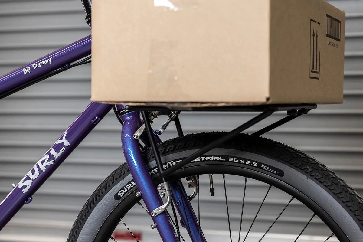 Surly Big Dummy Transportcykel, Lila, S Surly Big Dummy Transportcykel, Lila, S
