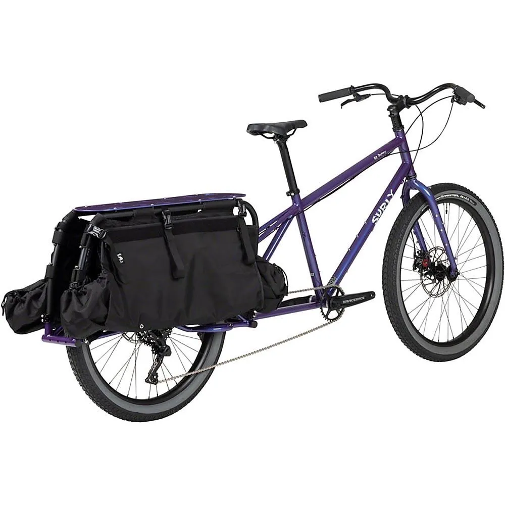 Surly Big Dummy Transportcykel, Lila, S Surly Big Dummy Transportcykel, Lila, S