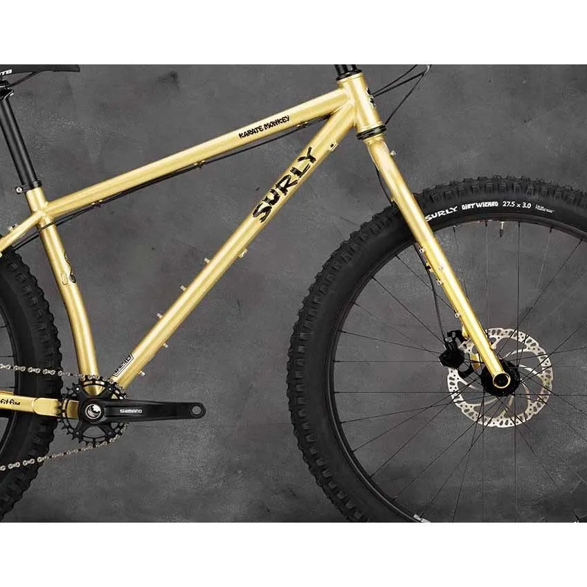 Surly Karate Monkey 27.5´´ Deore Xt Mtb Cykel, Gold, XS Surly Karate Monkey 27.5´´ Deore Xt Mtb Cykel, Gold, XS