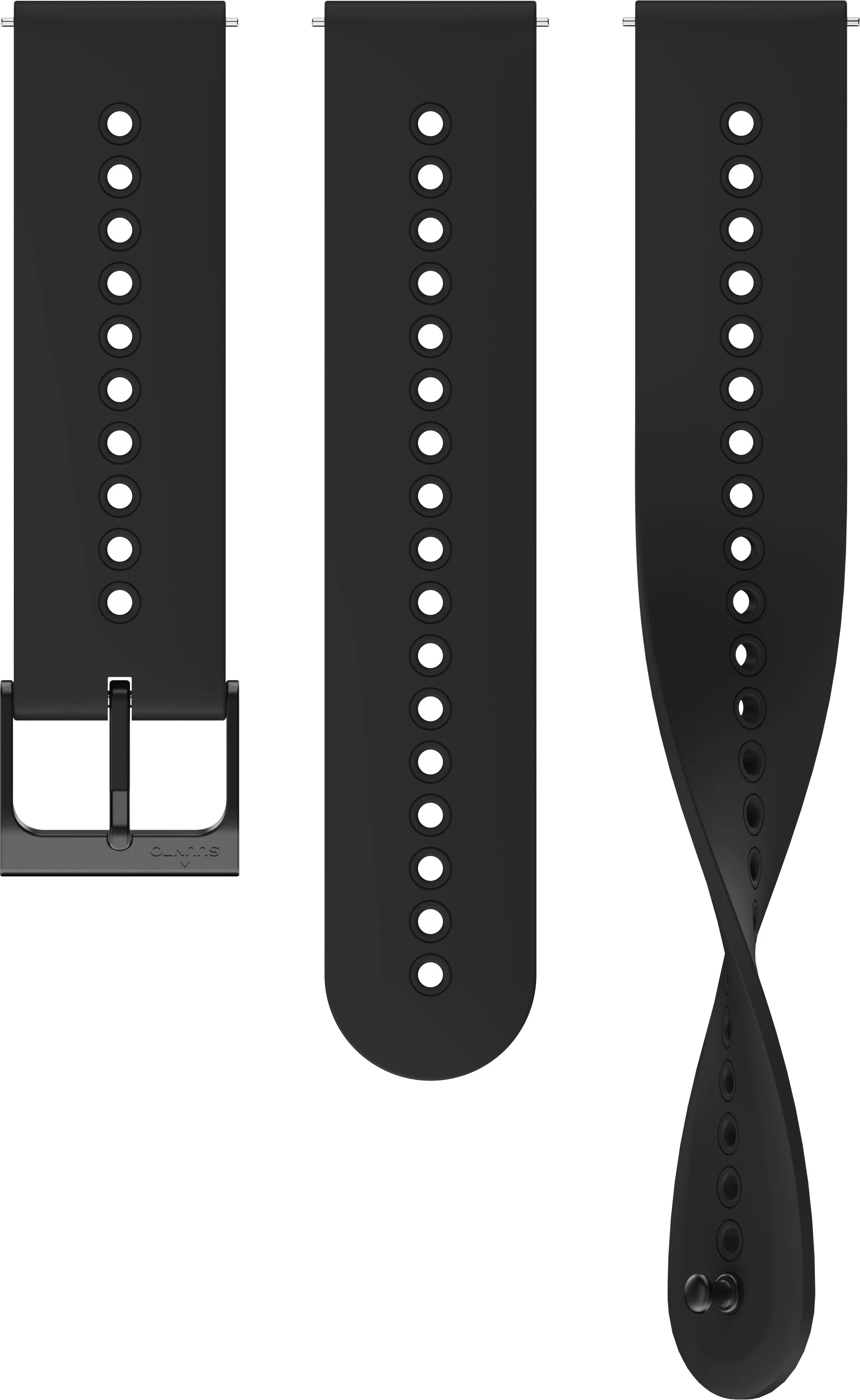 Suunto 22 Urb4 Silicone Strap, All Black