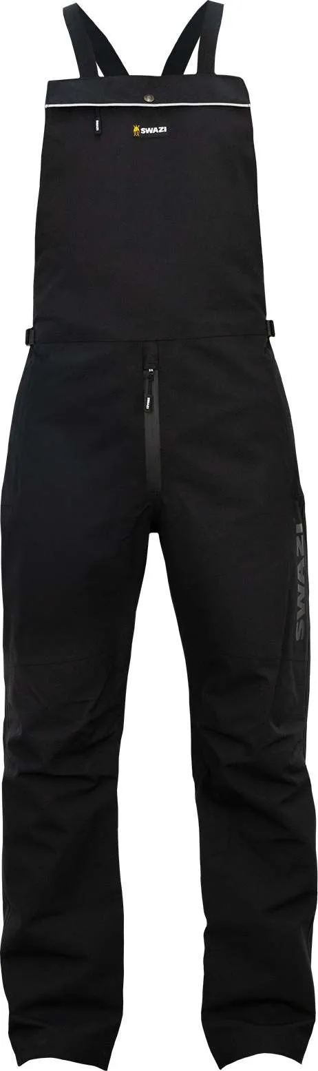 Swazi Men's Torrent Bib Overpants, Black