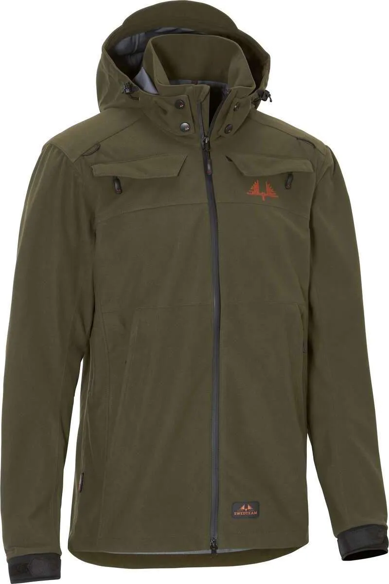 Swedteam Men's Alpha Pro 3-L Hunting Jacket, Forest Green Swedteam Men's Alpha Pro 3-L Hunting Jacket, Forest Green