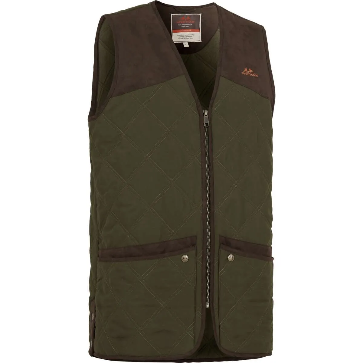Swedteam Men's Crest Vest, Swedteam Green