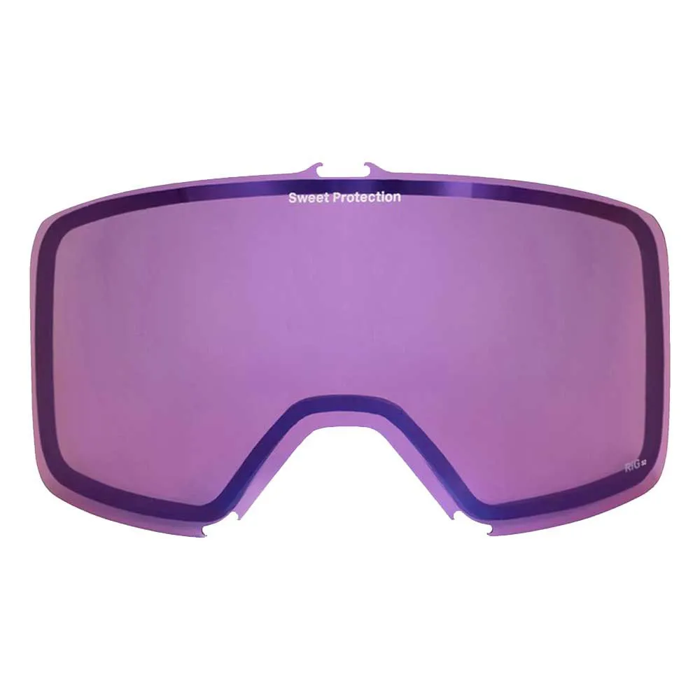 SWEET Protection Firewall Mtb Rig Ersättningslinser, Purple, RIG Light Amethyst Mirror/CAT3